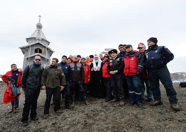 Патриарх Кирилл на о. Ватерлоо